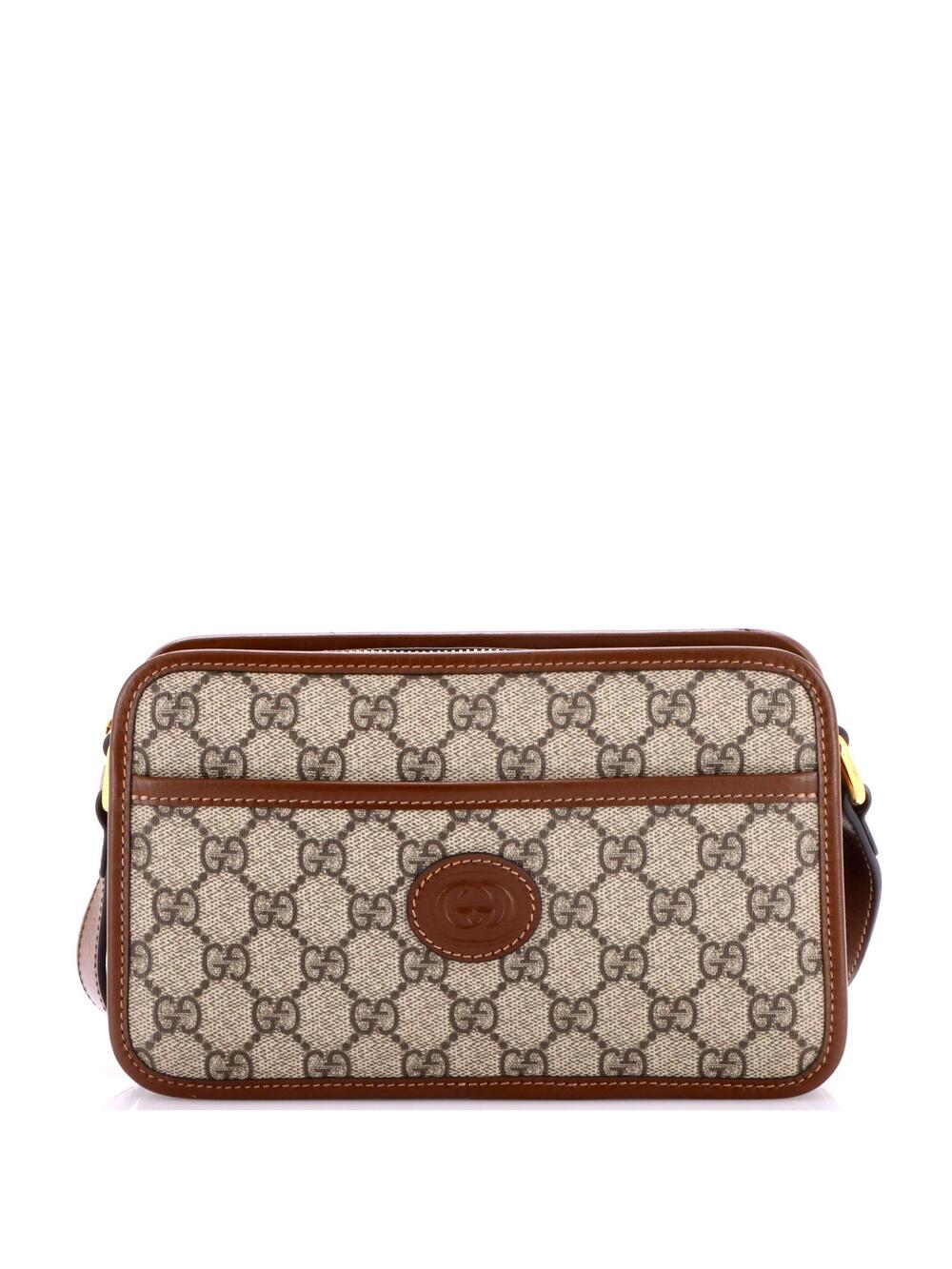 Gucci Interlocking G Patch Camera Bag #365321G11B